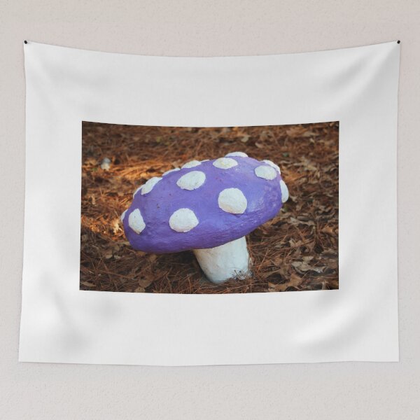 Item preview, Purple And White Toadstool Seat  designed and sold by Cynthia48.