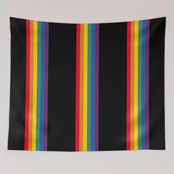 Item preview, Minimalist Retro Rainbow Stripe - Vintage 1970s 1980s Style - 70s, 80s designed and sold by Cosmic-Ferret.