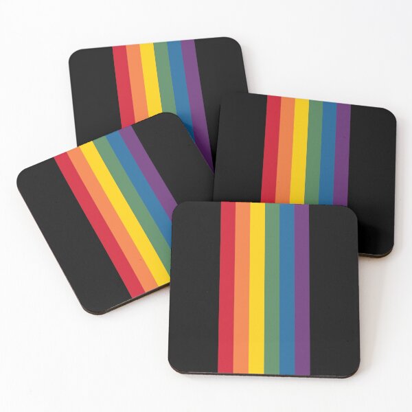 Item preview, Minimalist Retro Rainbow Stripe - Vintage 1970s 1980s Style - 70s, 80s designed and sold by Cosmic-Ferret.
