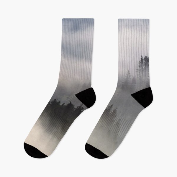 Item preview, Foggy Day In Mountains designed and sold by NoSpecialShop.