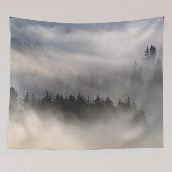 Item preview, Foggy Day In Mountains designed and sold by NoSpecialShop.