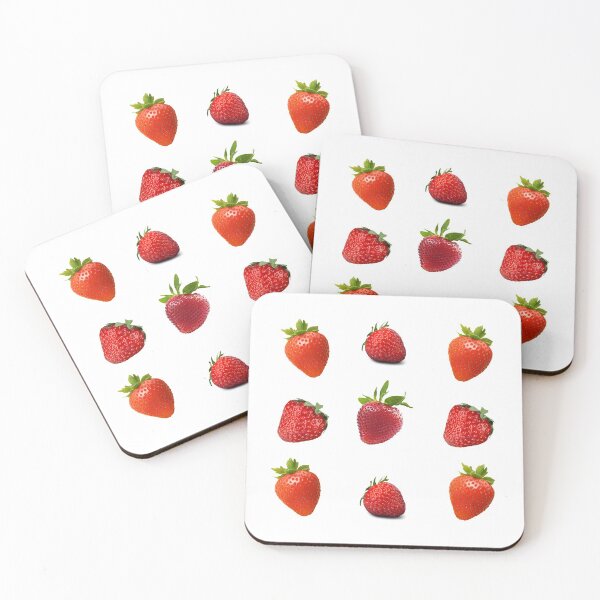 Item preview, Red Strawberries Collage, Juicy Red Strawberries  designed and sold by silviaol.