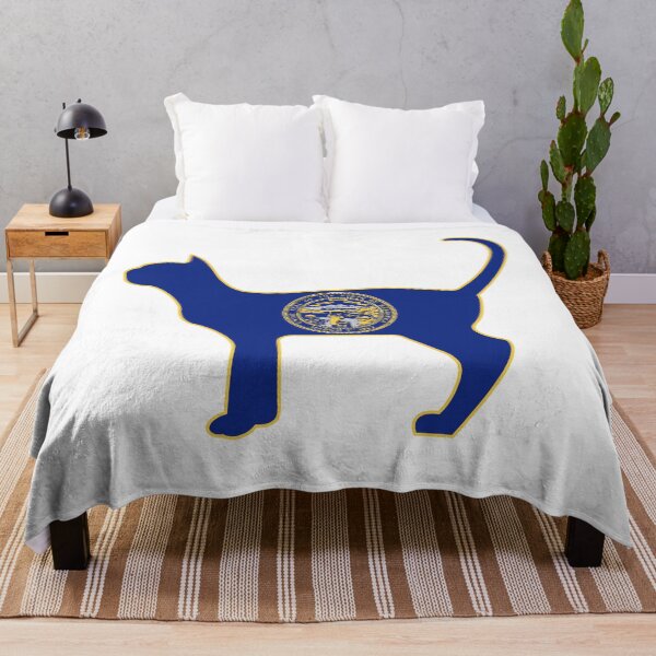 Item preview, State of Nebraska Flag for Cat Lovers designed and sold by Gsallicat.