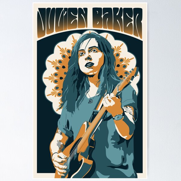 Artikel-Vorschau von Julien Baker 70er Jahre inspirierter Druck, designt und verkauft von zoekar-a.