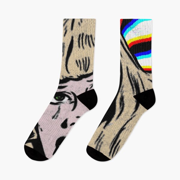 Item preview, Comic Girl crying | Zebra | Glitch | Retro Comics Aesthetics designed and sold by spinolator.
