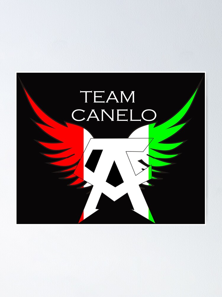 Canelo Alvarez Logo Poster