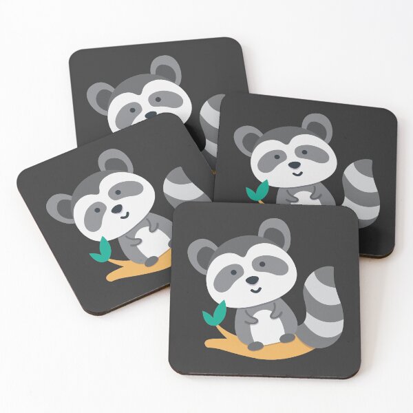 Item preview, Cute raccoon, funny racoon, kawaii racon, raccoon, raccoon lovers gift designed and sold by Crocozen.