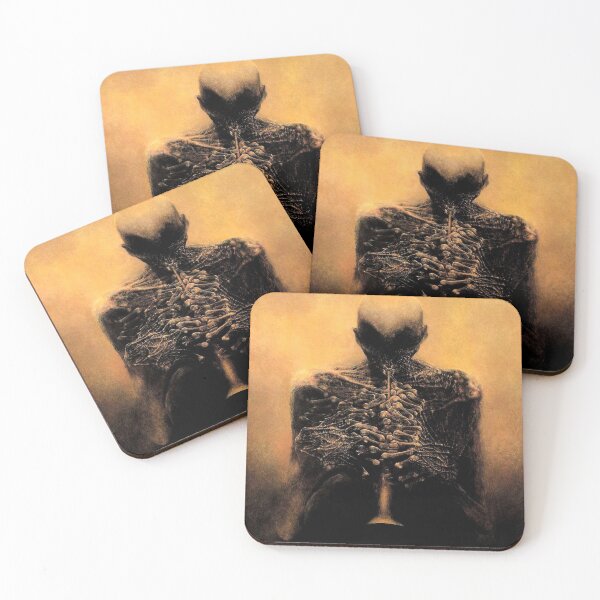 Item preview, Untitled (Musician), by Zdzisław Beksiński designed and sold by JustContemplate.