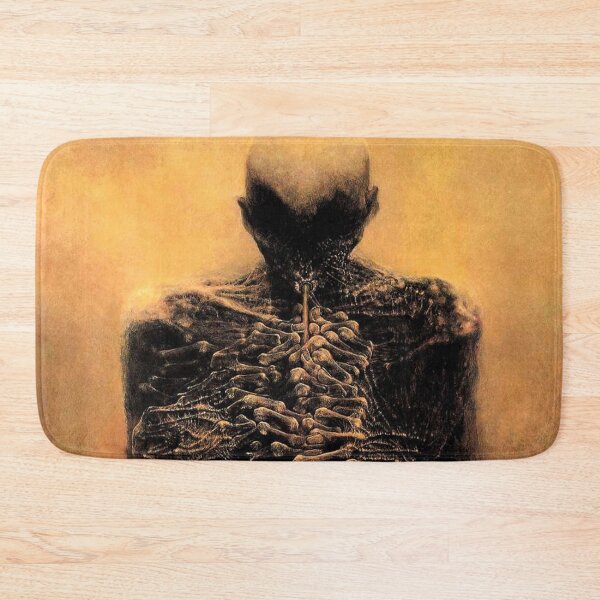 Item preview, Untitled (Musician), by Zdzisław Beksiński designed and sold by JustContemplate.