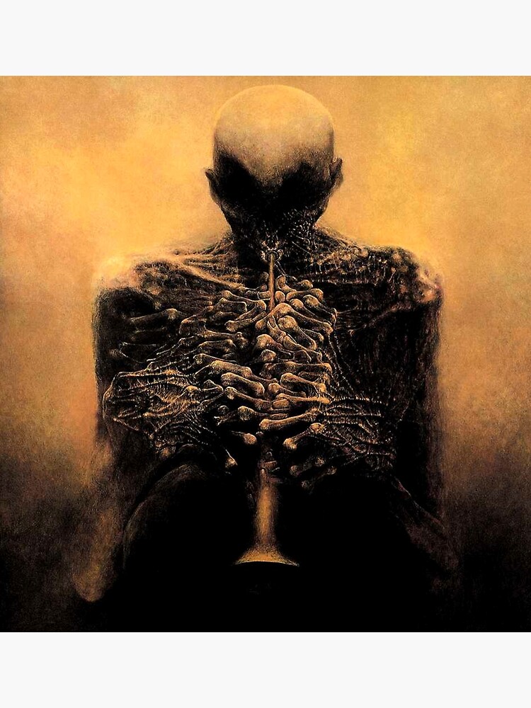 【公式ショップ】 Untitled (Musician), Beksiński Zdzisław by アート・デザイン・音楽