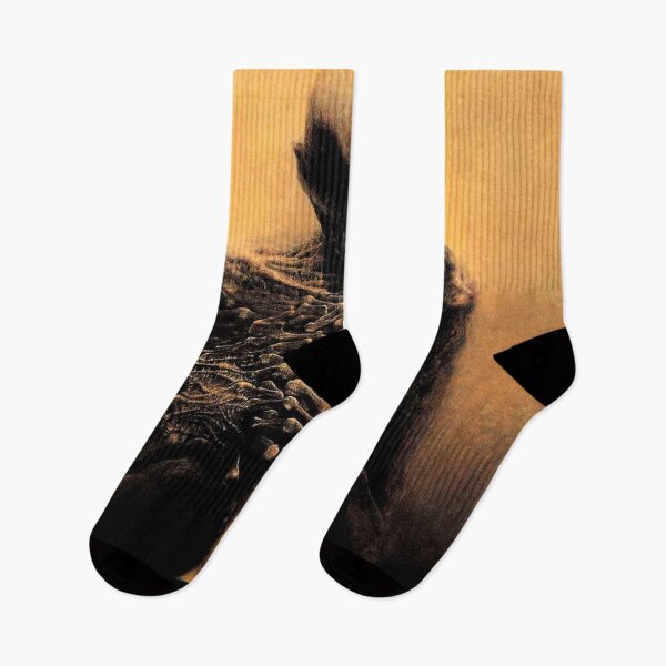 Item preview, Untitled (Musician), by Zdzisław Beksiński designed and sold by JustContemplate.