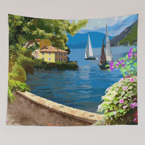 Item preview, The parade of sailboats designed and sold by Karine Dupras.
