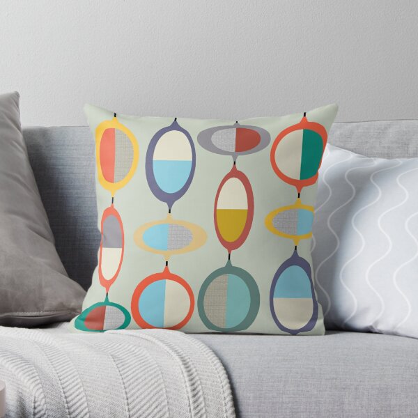 Large Modern Decorative Pillows for Sofa, Geometric Contemporary