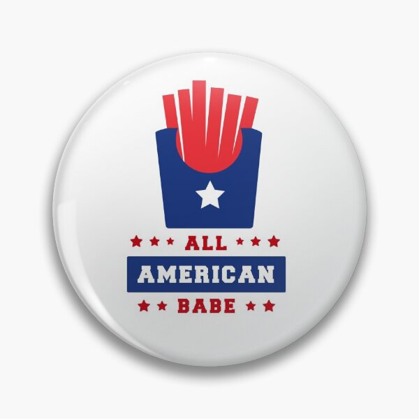 Item preview, All american babe - 4th of July designed and sold by Chawa Shop.