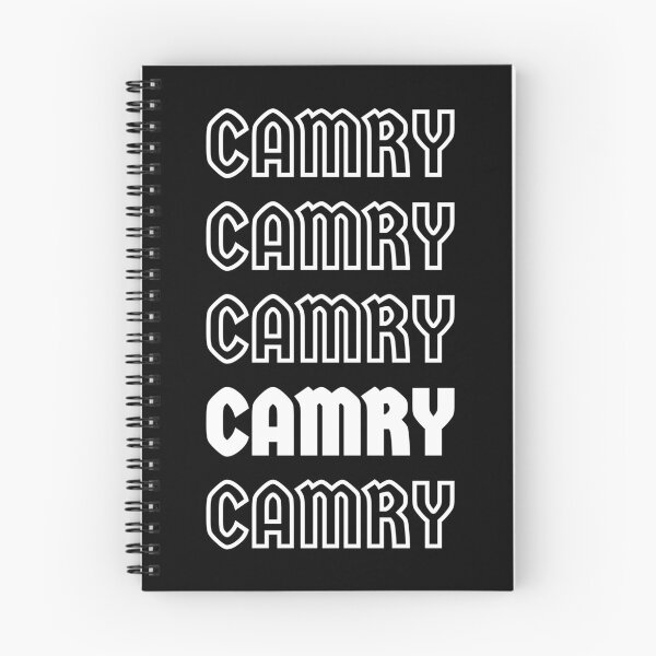 Artikelvorschau, Toyota Camry Text Design wiederholen schwarz und weiß entworfen und verkauft von Jdm-Knights.