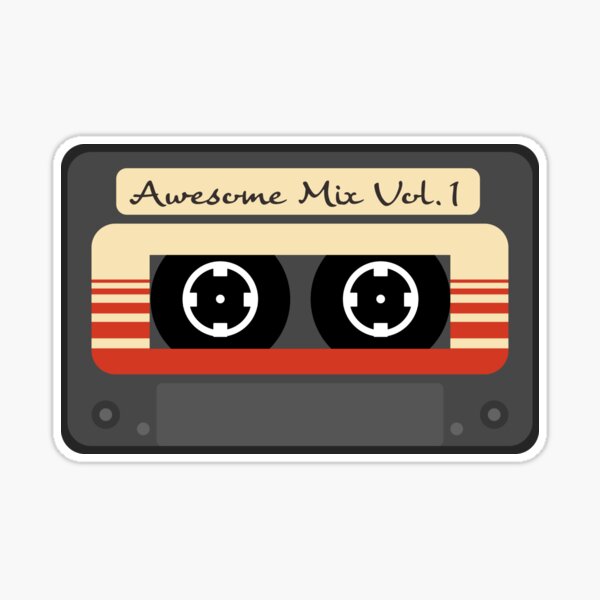 IZ*ONE KASSETTE x REWIND トレカ ステッカー Awesome Mix Vol. 1 Cassette Tape