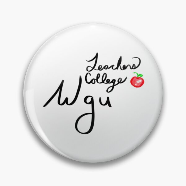 Item preview, WGU - Teachers College designed and sold by Kelly Tappero.