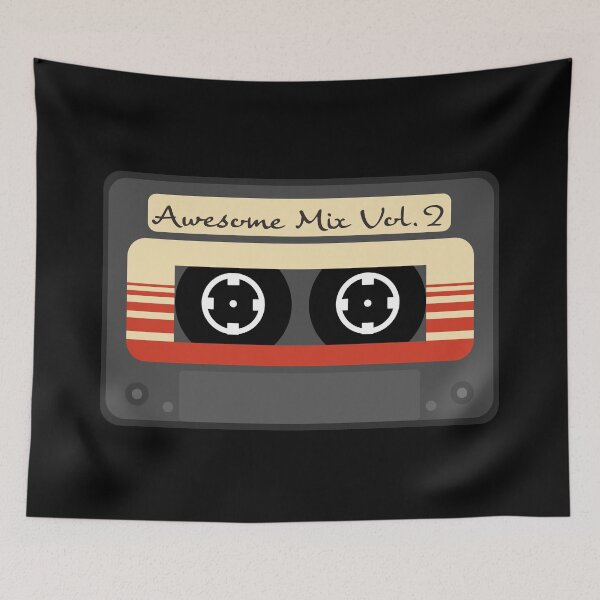 Item preview, Awesome Mix Vol. 2 Cassette Tape designed and sold by ind3finite.