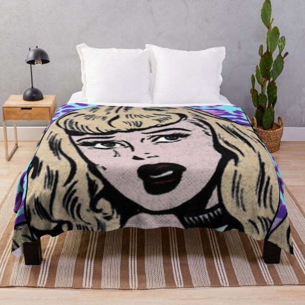 Item preview, Comic Girl Crying | Vaporwave Leopard Skin | Vintage Comics Aesthetics designed and sold by spinolator.