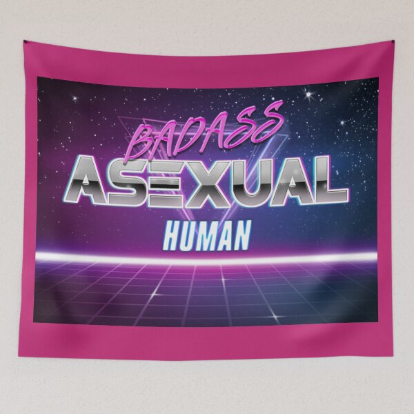 Item preview, Badass Asexual Human designed and sold by KBwiththeTees.