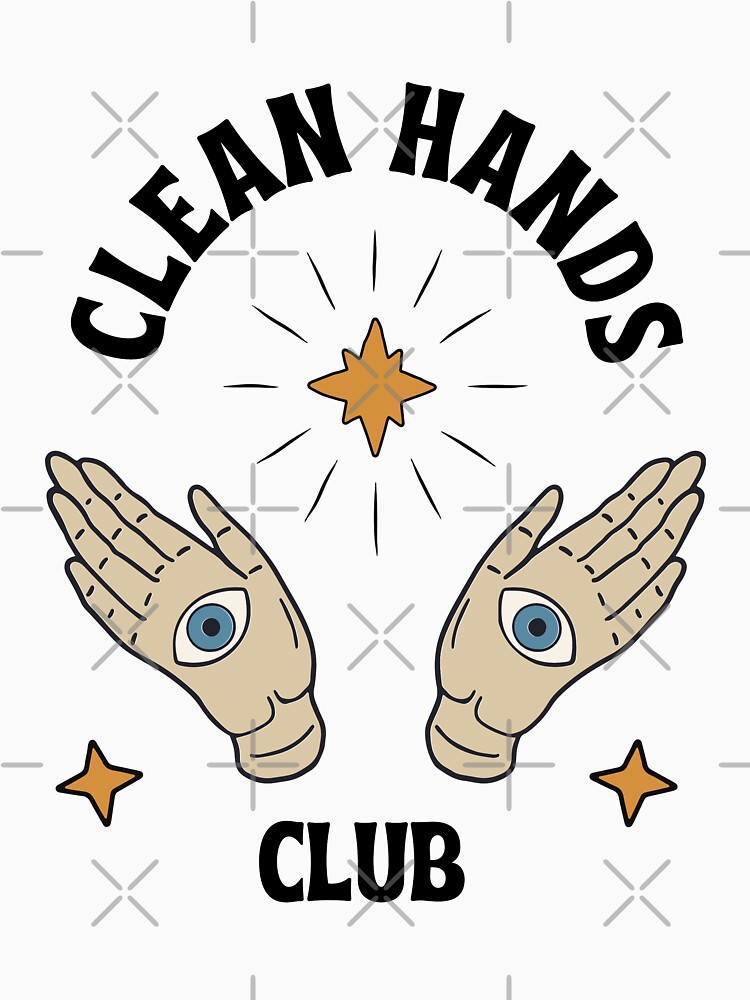 Thumbnail 7 of 7, Classic T-Shirt, Clean Hands Club designed and sold by uranus-art.