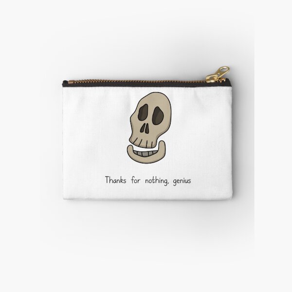 Item preview, Kill Me Now Skull - Thanks For Nothing, Genius designed and sold by SeanDontGetFish.