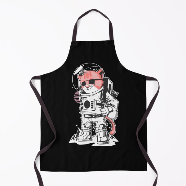 Item preview, Cat Astronaut - Black and white designed and sold by crazycollective.