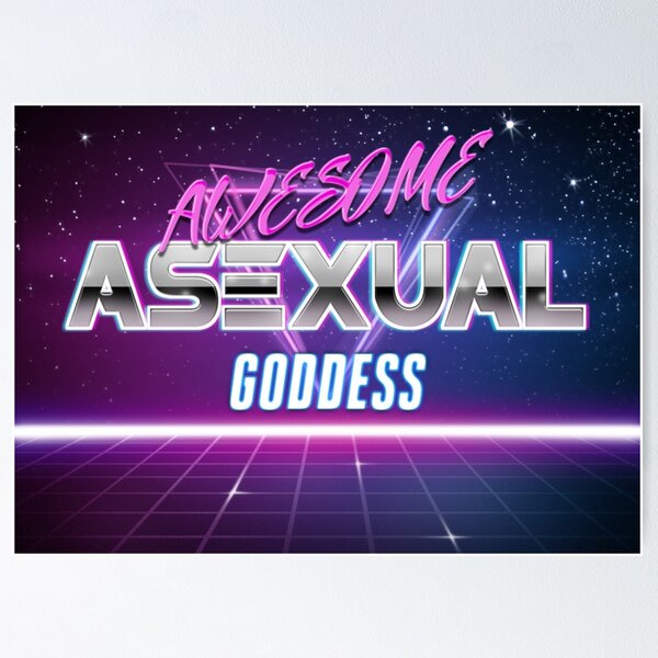 Item preview, Awesome Asexual Goddess designed and sold by KBwiththeTees.