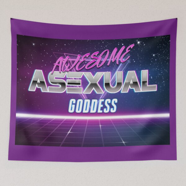 Item preview, Awesome Asexual Goddess designed and sold by KBwiththeTees.