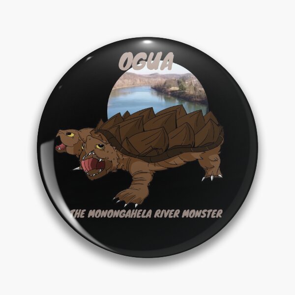 Item preview, Ogua, The Monongahela River Monster designed and sold by CleverCryptid.
