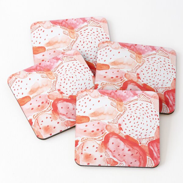 Item preview, Red Abstract Pattern  designed and sold by JosTees96.