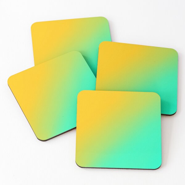 Item preview, Yellow and Teal Gradient designed and sold by Kiwis-Colors.
