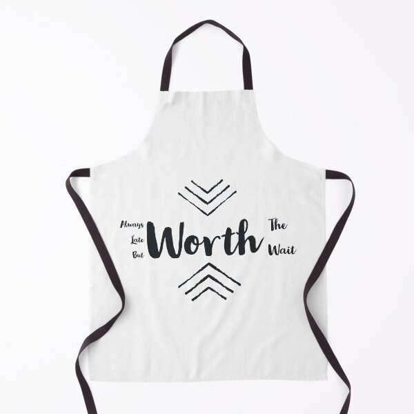 Item preview, Always late but worth the wait T-shirt essentiel designed and sold by Sketchler.