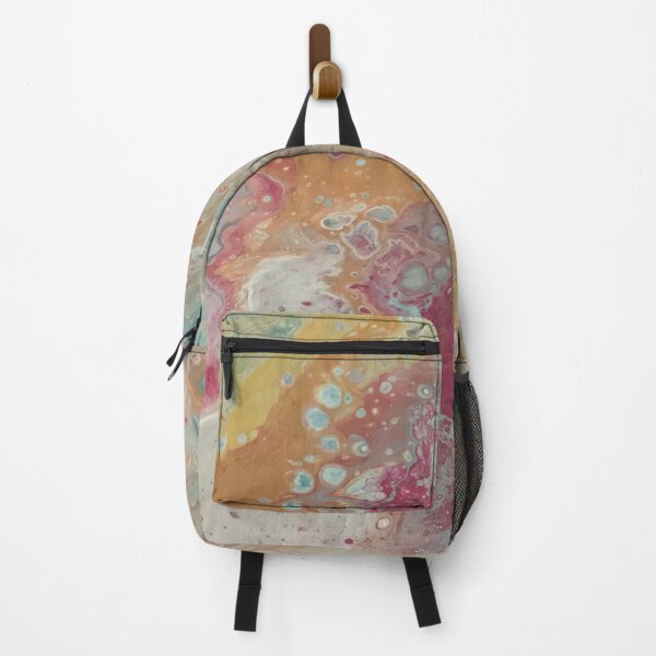 Item preview, Snowpearl Multicolor Abstract with Pink, Teal and Gold designed and sold by InalterataArt.