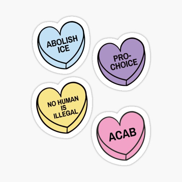 Creative Converting Stickers, Candy Hearts