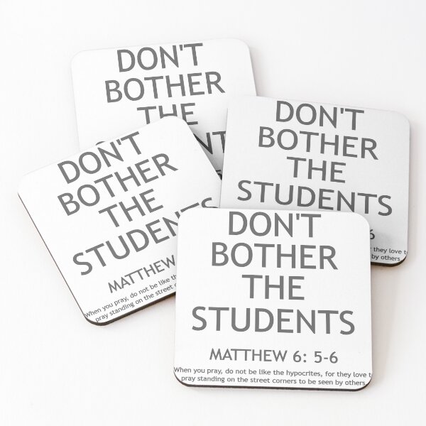 Item preview, Don't Bother The Students designed and sold by EvilStepmom.