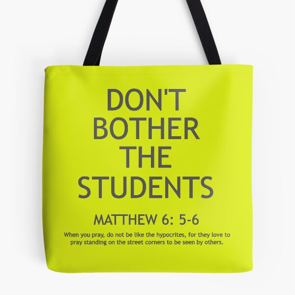 Item preview, Don't Bother The Students designed and sold by EvilStepmom.
