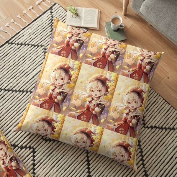 Klee Genshin Impact Cute Bodenkissen