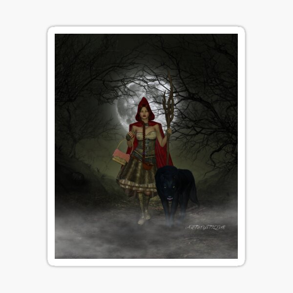 Meet me in the woods tonight Sticker