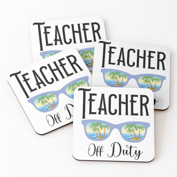 Item preview, Teacher Off Duty Sunglasses Beach Sunset designed and sold by Ras-man93.