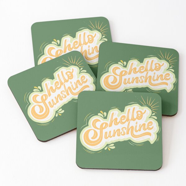 Item preview, Hello Sunshine Typography designed and sold by LifeProApperal.