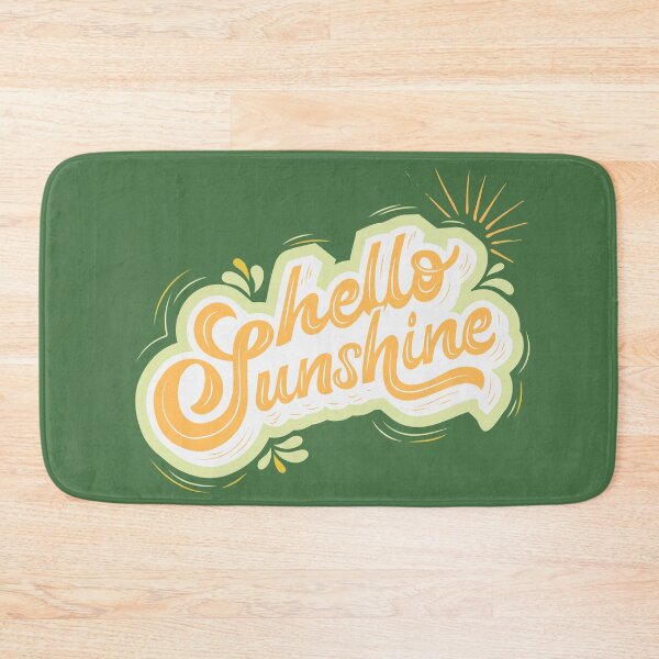 Item preview, Hello Sunshine Typography designed and sold by LifeProApperal.