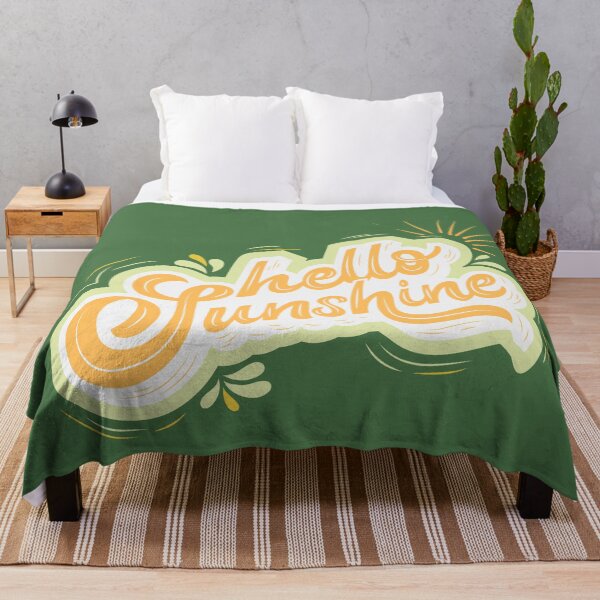Item preview, Hello Sunshine Typography designed and sold by LifeProApperal.