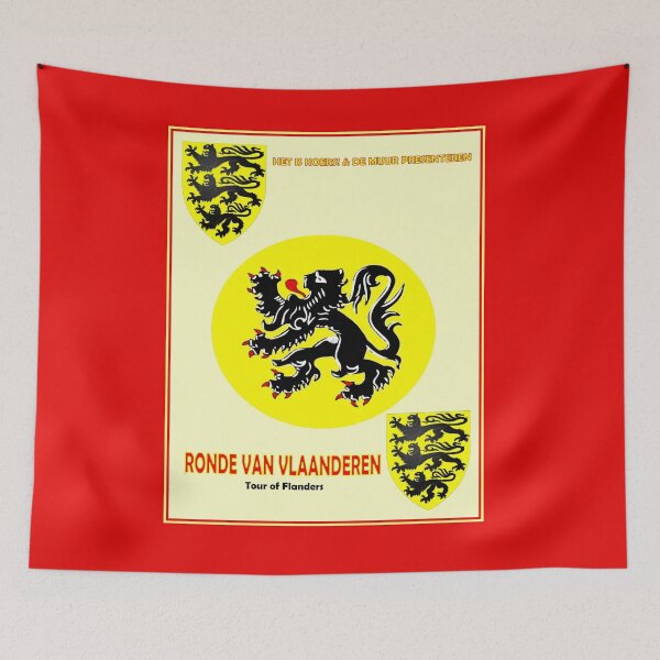 Item preview, TOUR OF FLANDERS : Ronde Van Vlaanderen Advertising Print designed and sold by posterbobs.