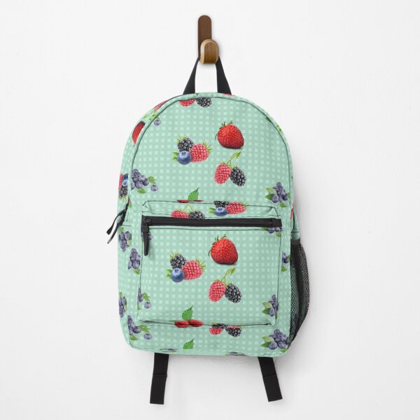 Item preview, Juicy Fruit Collage. Colorful Berries - Strawberries, Blueberries, Blackberries, Raspberries designed and sold by silviaol.