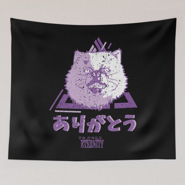Item preview, TO YOUR ETERNITY: THANK YOU (ARIGATO) BLACK (GRUNGE STYLE) designed and sold by FunGangStore.