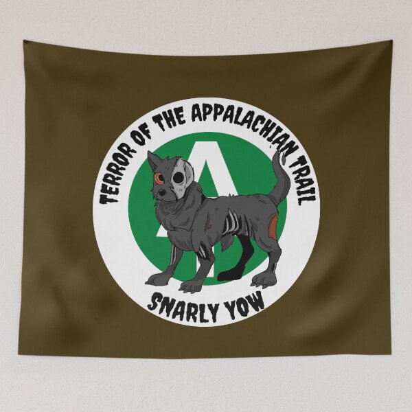 Item preview, Snarly Yow, Terror of the Appalachian Trail designed and sold by CleverCryptid.