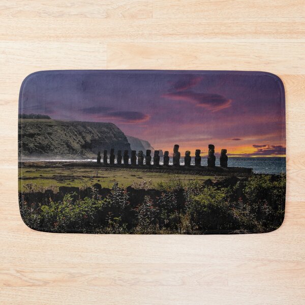 Item preview, Moai's at Sunrise designed and sold by Marylou Badeaux.