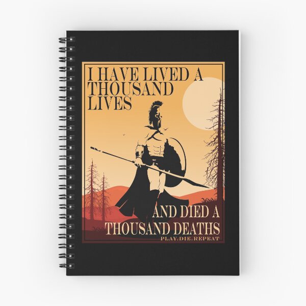 Item preview, Lived a Thousand Lives and Died a Thousand Deaths designed and sold by 133DandC.