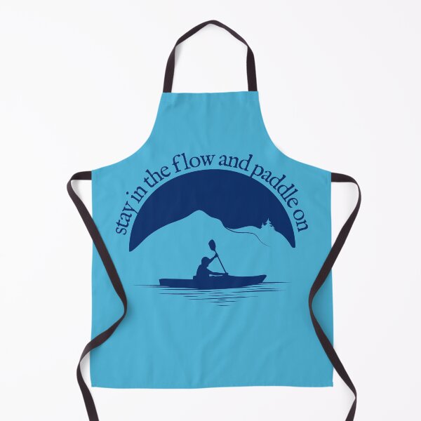 Item preview, Kayaking - Stay In The Flow And Paddle On - Blue - 04 designed and sold by serenaking.